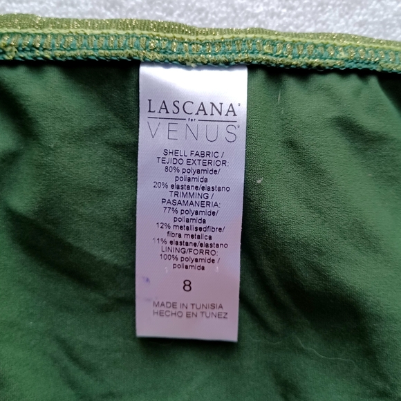 VENUS Olive Green Bikini Bottom, Size 6/8 - Picture 8 of 8